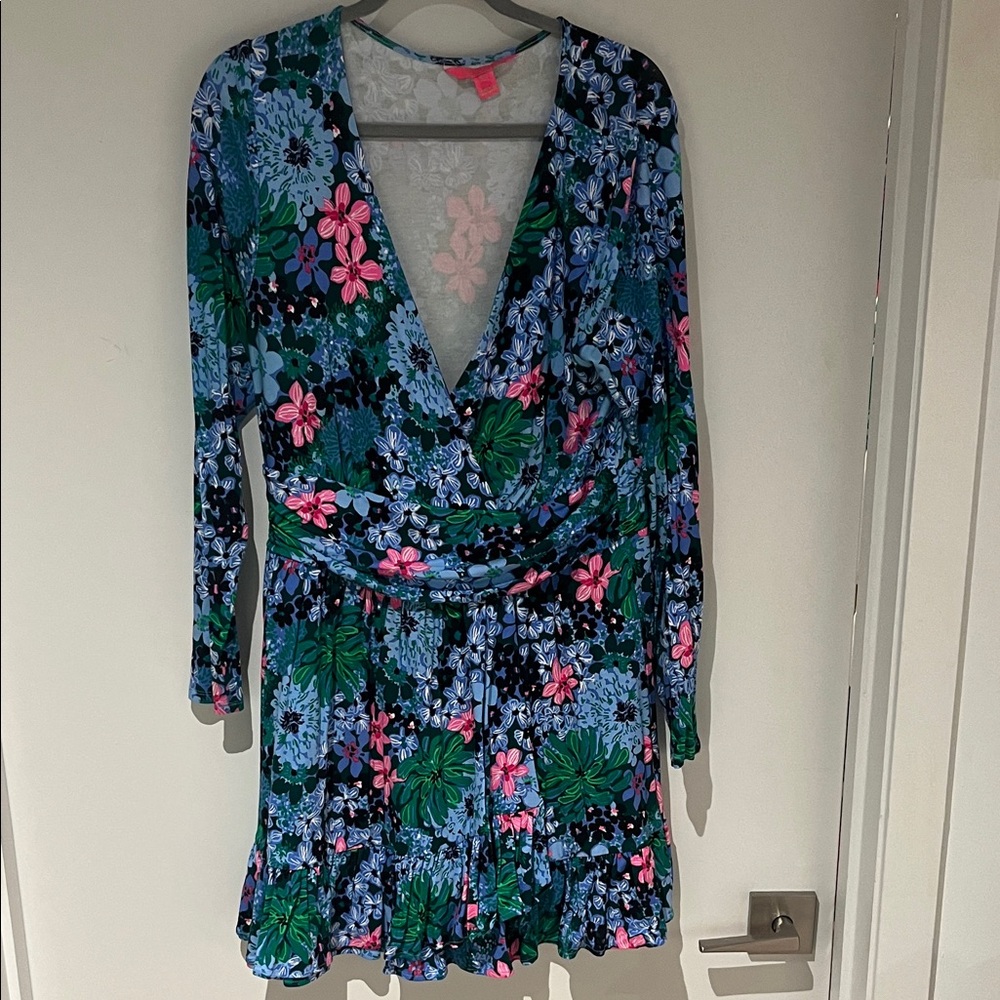 Lilly Pulitzer Floral Long Sleeve skort